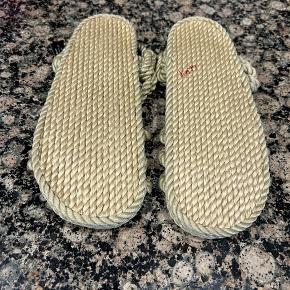 Tan Rope Sandals - Picture 4 of 4
